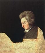 joseph lange mozart at the pianoforte oil painting on canvas
